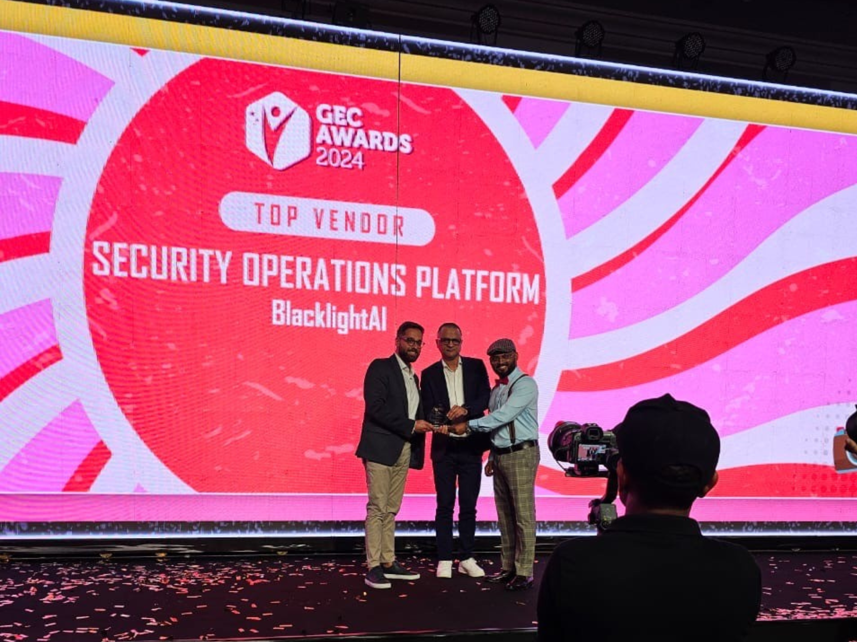 lacklight AI is awarded the title of Top Vendor Security Operations Platform 2024 by GEC Awards